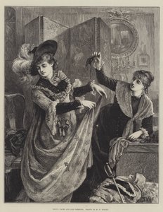Jonge gezichten en oude mode